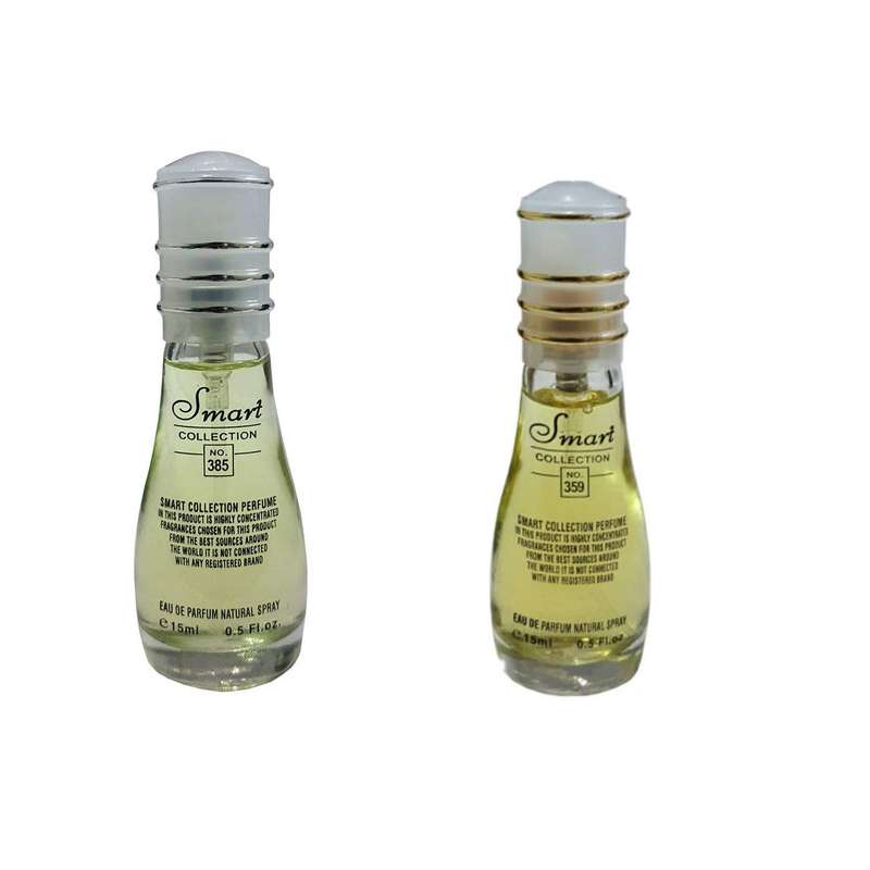عطر جیبی مردانه اسمارت کالکشن مدل کرید اونتوس حجم 15 میلی لیتر به همراه عطر جیبی مردانه اسمارت کالکشن مدل تامفورد بلک حجم 15 میلی لیتر