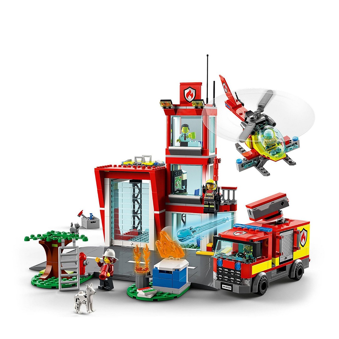 لگو سری سیتی مدل Fire Station کد 60320