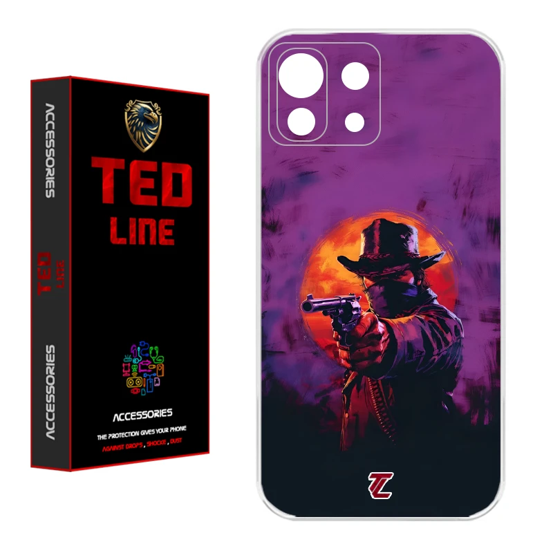 کاور تدلاین طرح رد دد ریدمپشن کد 1195 مناسب برای گوشی موبایل شیائومی Mi 11 Lite