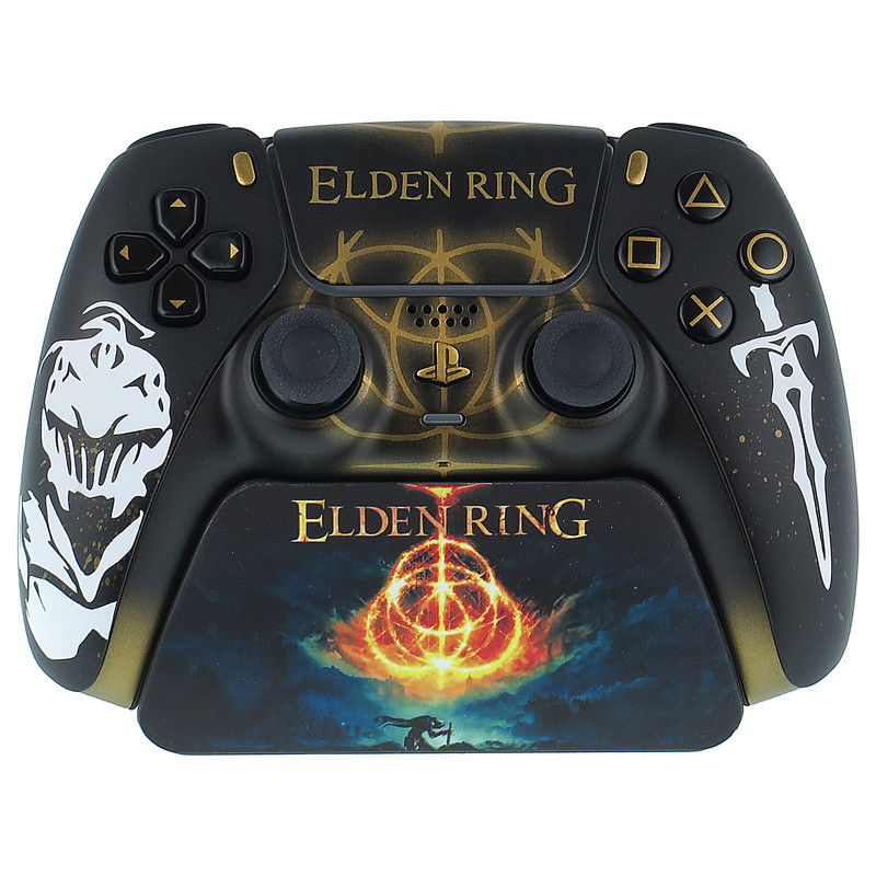 دسته بازی پلی استیشن 5 سونی مدل  Elden Ring به همراه استند نگهدارنده