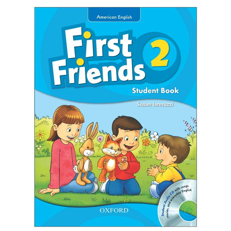 کتاب 2 American English First Friends اثر Susan Lannauzzi انتشارات Oxford