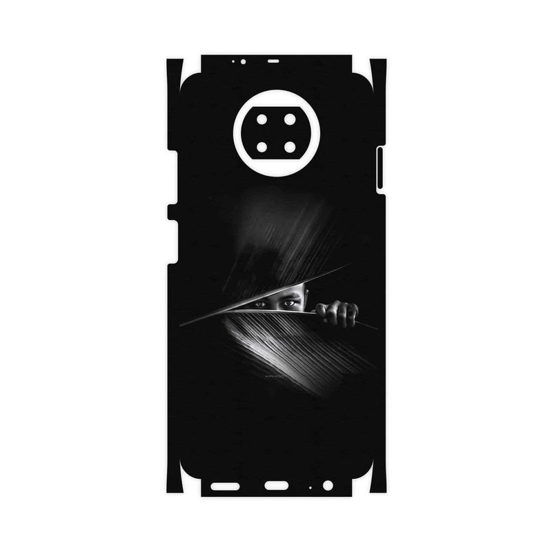 برچسب پوششی ماهوت مدل Black Portrait-FullSkin مناسب برای گوشی موبایل شیائومی Redmi Note 9T