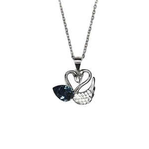 گردنبند نقره زنانه مدل قو