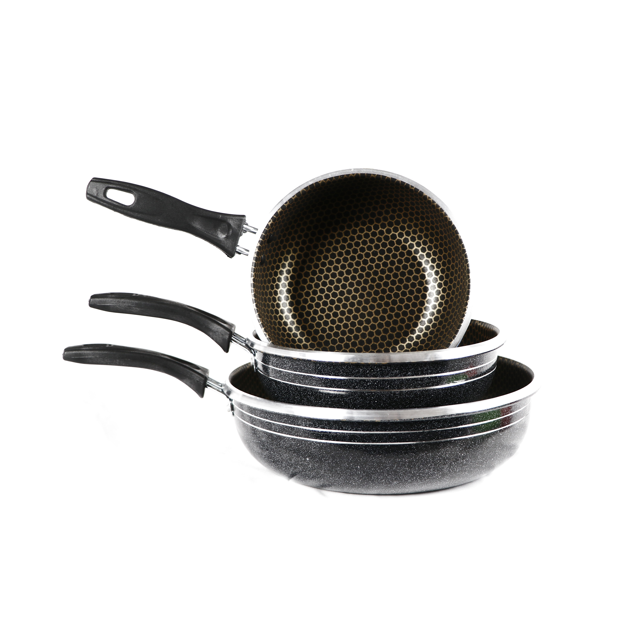 سرویس تابه 3 پارچه مدل زنبوری کد TA1Z سرویس تابه 3 پارچه مدل زنبوری کد TA1Z