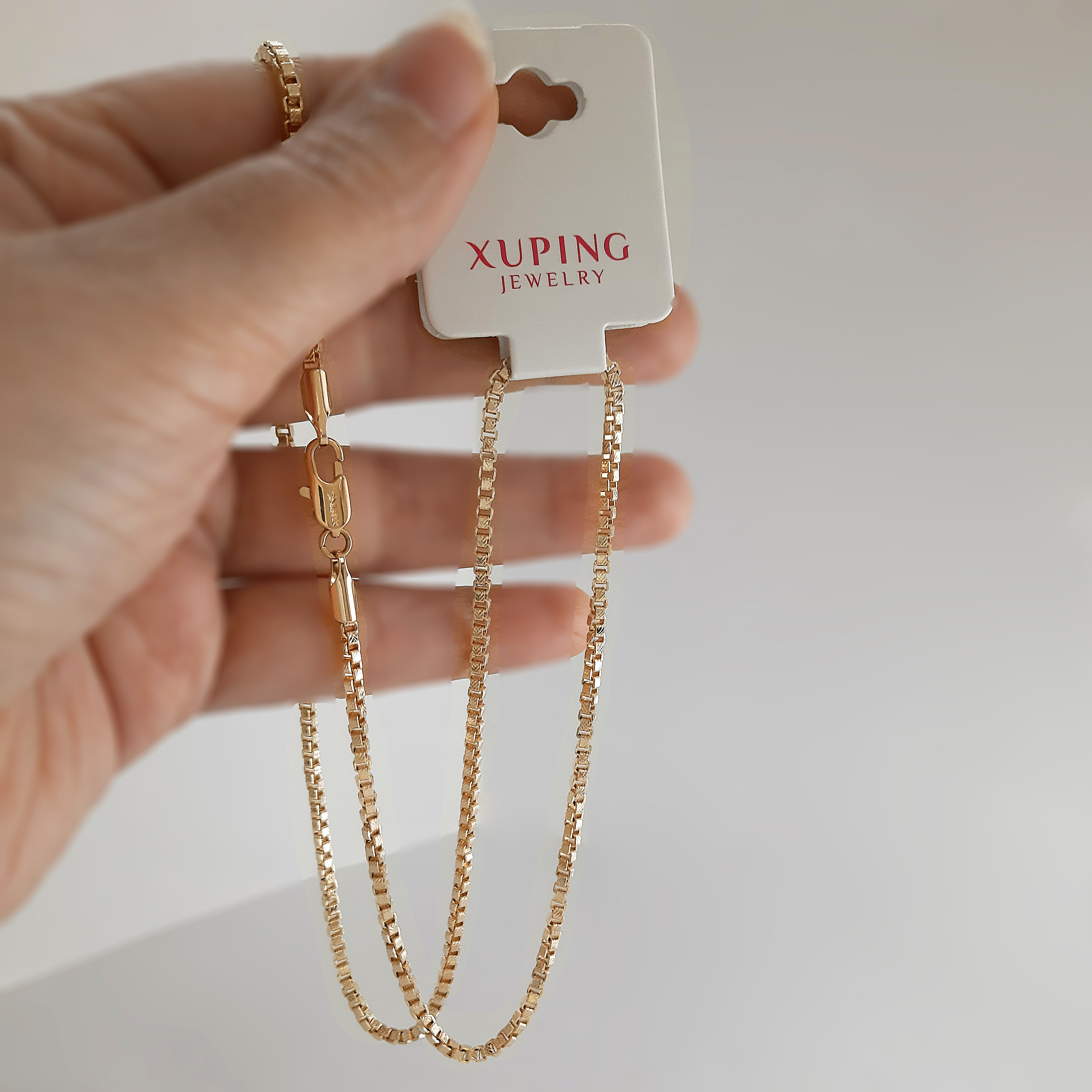 زنجیر زنانه ژوپینگ کد XP386