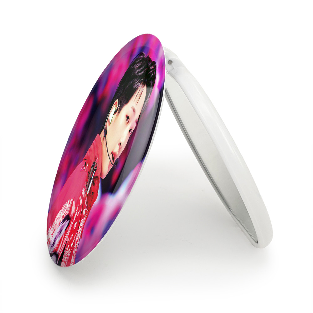 آینه جیبی خندالو طرح اونیو گروه شاینی Shinee مدل تاشو کد 21309