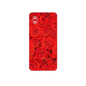 MAHOOT Red_Flower Cover Sticker for Samsung Galaxy A01 Core