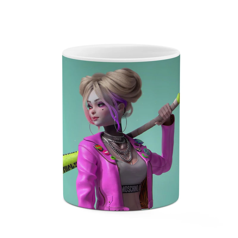 ماگ کاکتی طرح هارلی کویین کد mgp10427