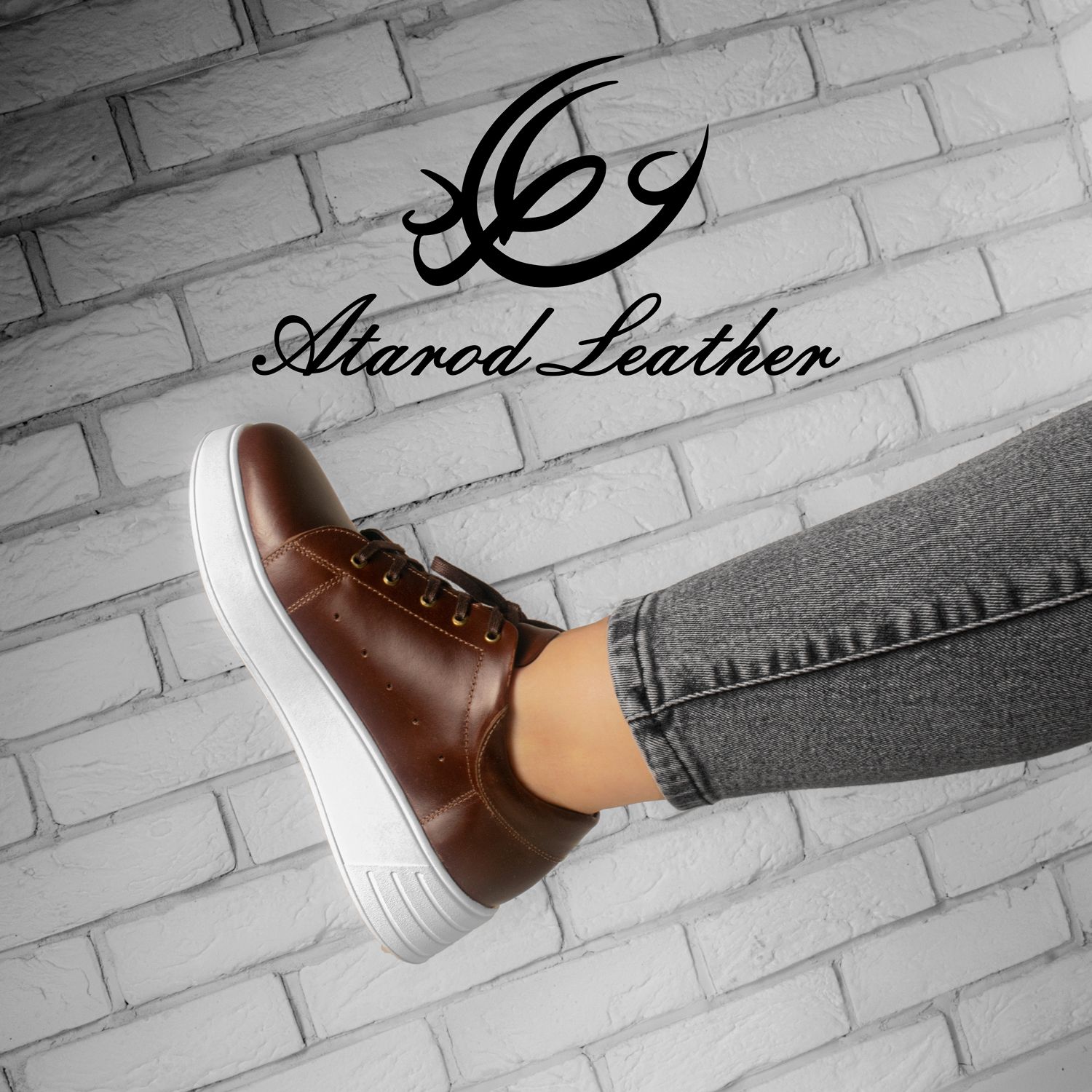 کفش روزمره زنانه چرم عطارد مدل چرم طبیعی کد SH55 -  - 11
