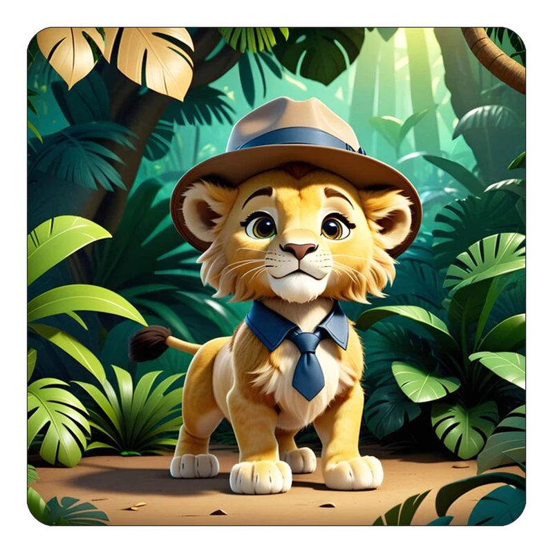 مگنت کاکتی طرح حیوانات کارتونی مدل mp28357