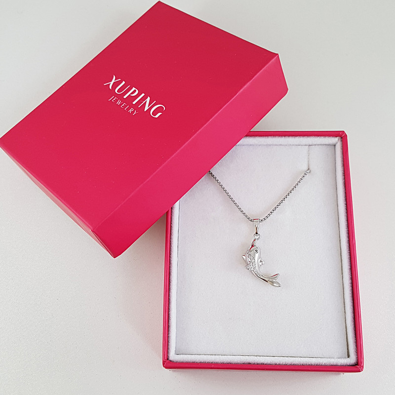 گردنبند زنانه ژوپینگ مدل دلفین کد XP_945 گردنبند زنانه ژوپینگ مدل دلفین کد XP_945