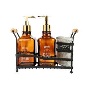 ست جای مایع و اسکاچ ایستاده ام جی اس مدل LC2010 مجموعه 4 عددی