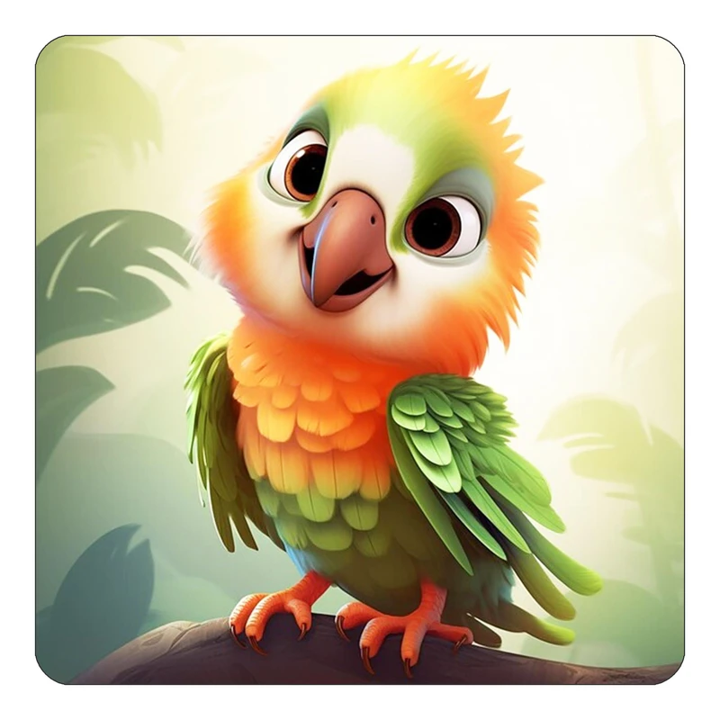 مگنت کاکتی طرح حیوانات کارتونی مدل mp28012