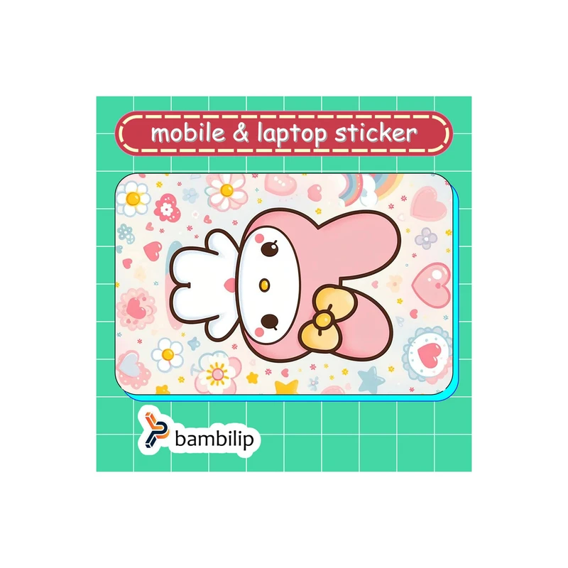 استیکر بامبیلیپ مدل کارت عابر طرح ملودی کد 0456637
