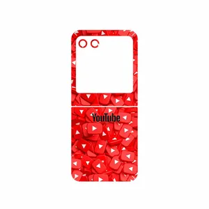 MAHOOT Youtube Cover Sticker for Motorola Razr 40 Ultra