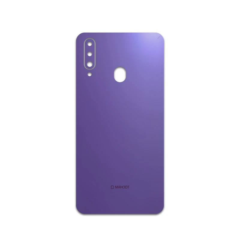 برچسب پوششی ماهوت مدل Matte-BlueBerry مناسب برای گوشی موبایل سامسونگ Galaxy A20s