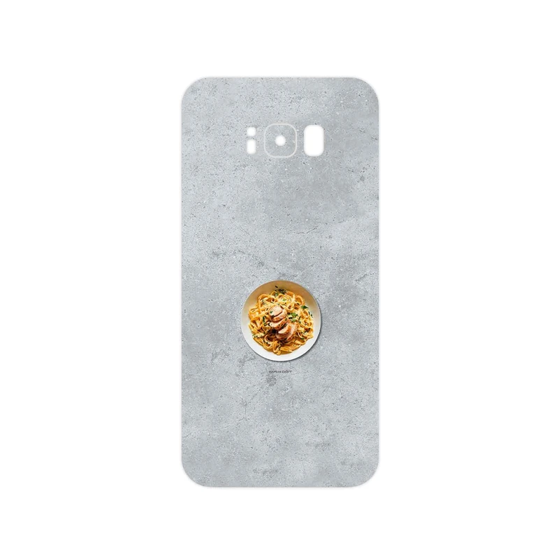 برچسب پوششی ماهوت مدل Pasta مناسب برای گوشی موبایل سامسونگ Galaxy S8 Plus
