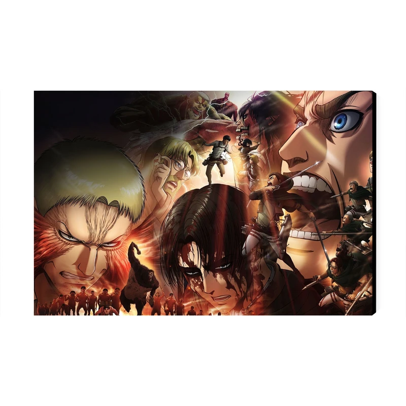 تابلو شاسی عرش مدل انیمه اتک آن تایتان Attack on Titan کد As3696