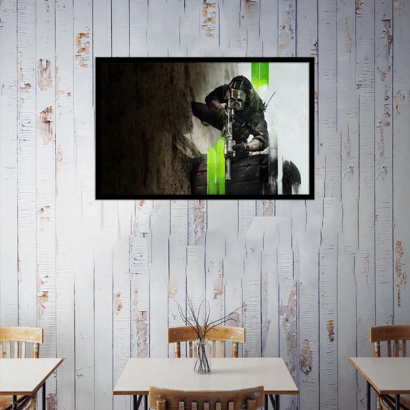 تابلو بکلیت طرح گیمینگ بازی کالاف دیوتی مدل B-bu1133