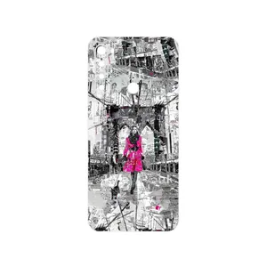 MAHOOT Collage of Catwalk Bridge Cover Sticker for Xiaomi Redmi Note 8
