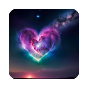 زیر لیوانی کاکتی مدل عاشقانه کد mp12332