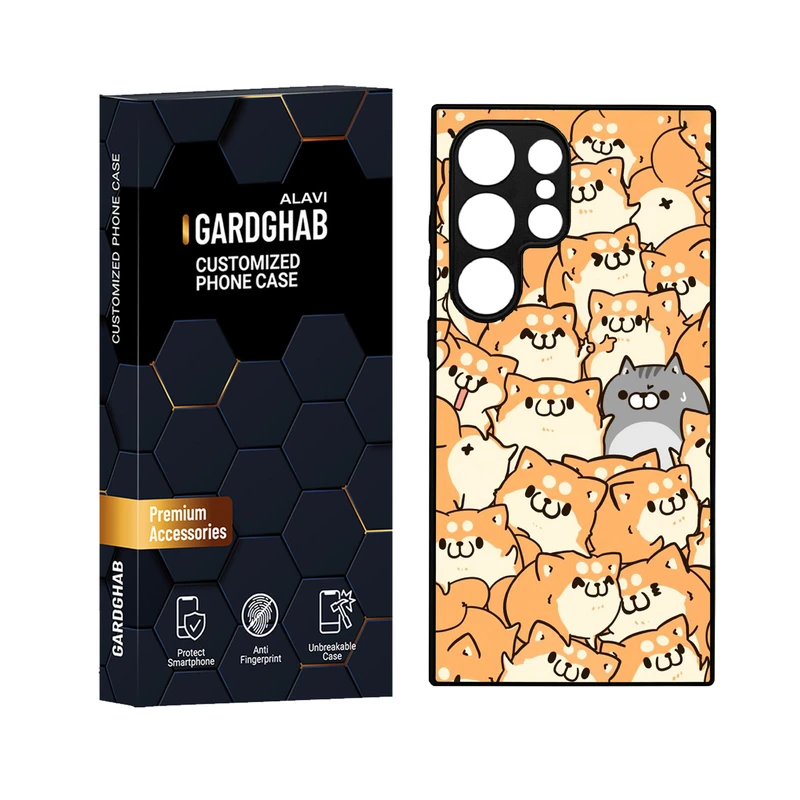 کاور گارد قاب علوی مدل دور ژله ای مناسب برای گوشی موبایل سامسونگ Galaxy S24 Ultra