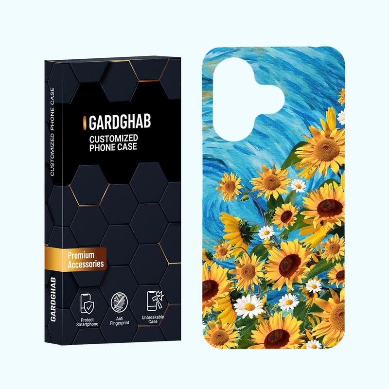 کاور گارد قاب مدل هنری مناسب برای گوشی موبایل شیائومی Redmi 13 4G / 5G