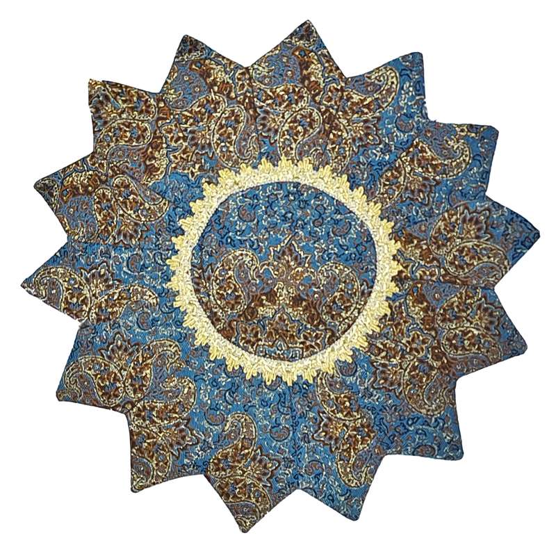 رومیزی ترمه مدل نسترن کد D72