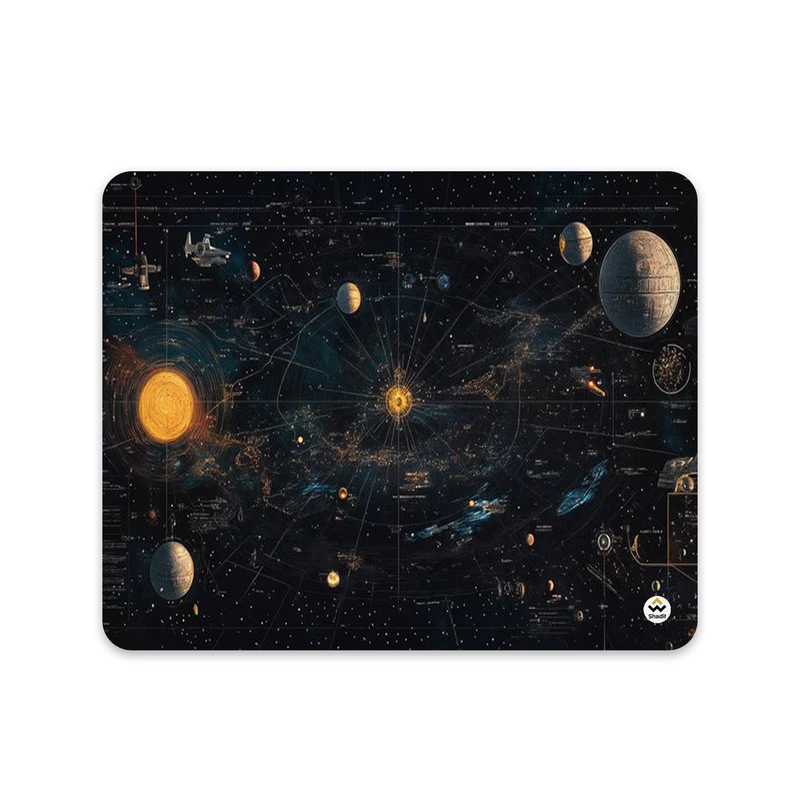 ماوس پد شادیت مدل کهکشان کد35 سایز 24*19 سانتی متر