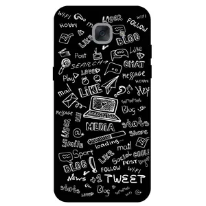 Megafone Social Media 1898 Cover For Samsung Galaxy J7 Max