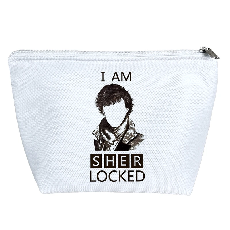 کیف لوازم آرایش دخترانه خندالو مدل شرلوک هولمز کد 780