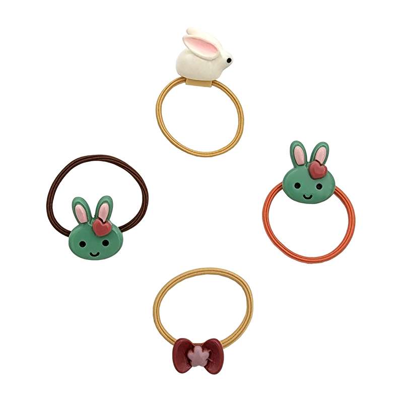 کش مو دخترانه مدل ANIMAL کد KSH697 بسته 4 عددی