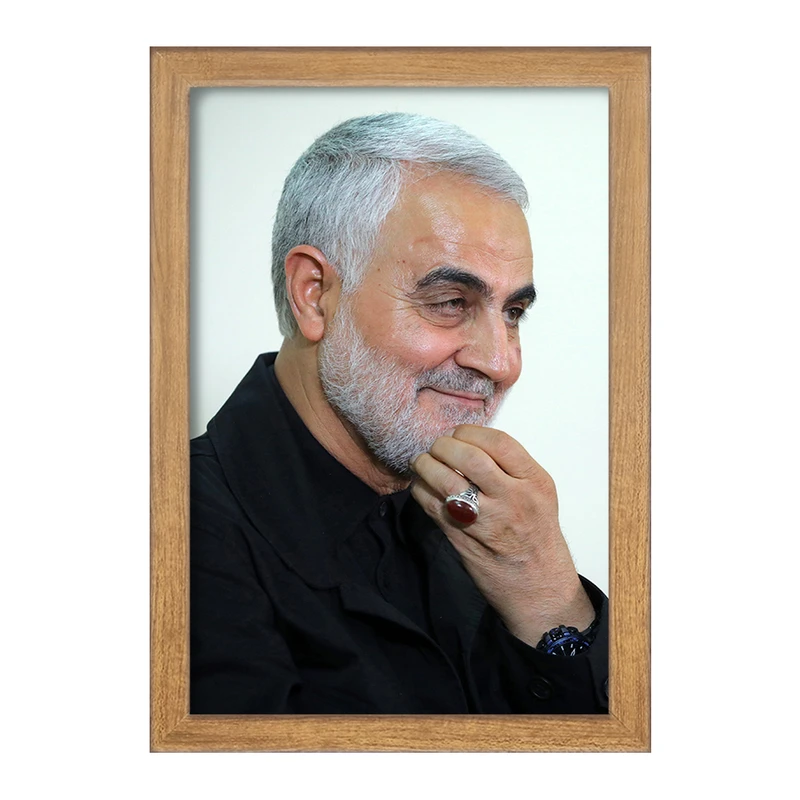 تابلو خندالو مدل سردار قاسم سلیمانی  کد 12606