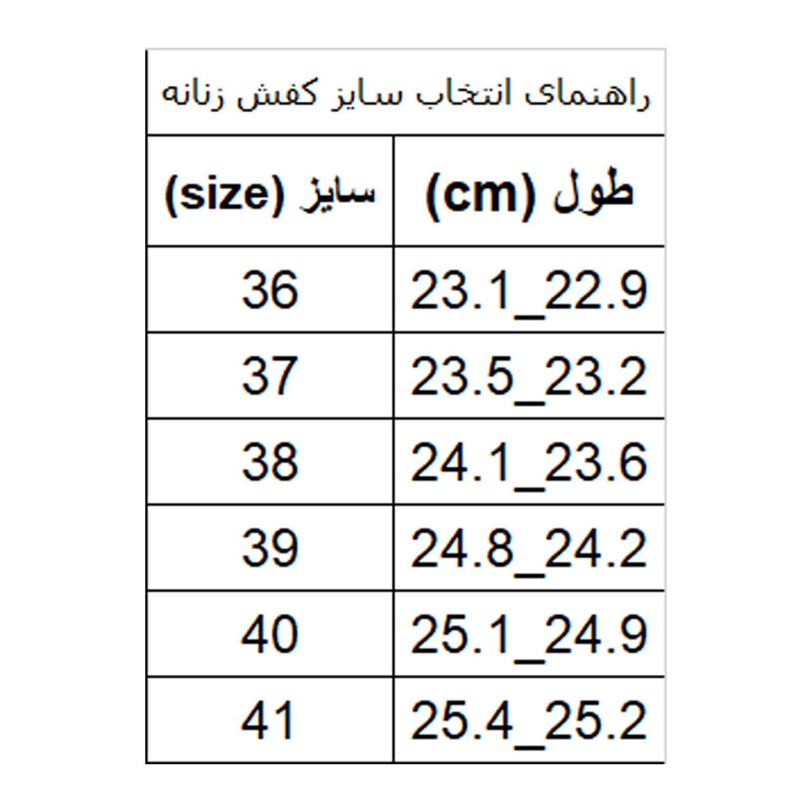 کفش راحتی زنانه کروماکی مدل km503z4 -  - 8