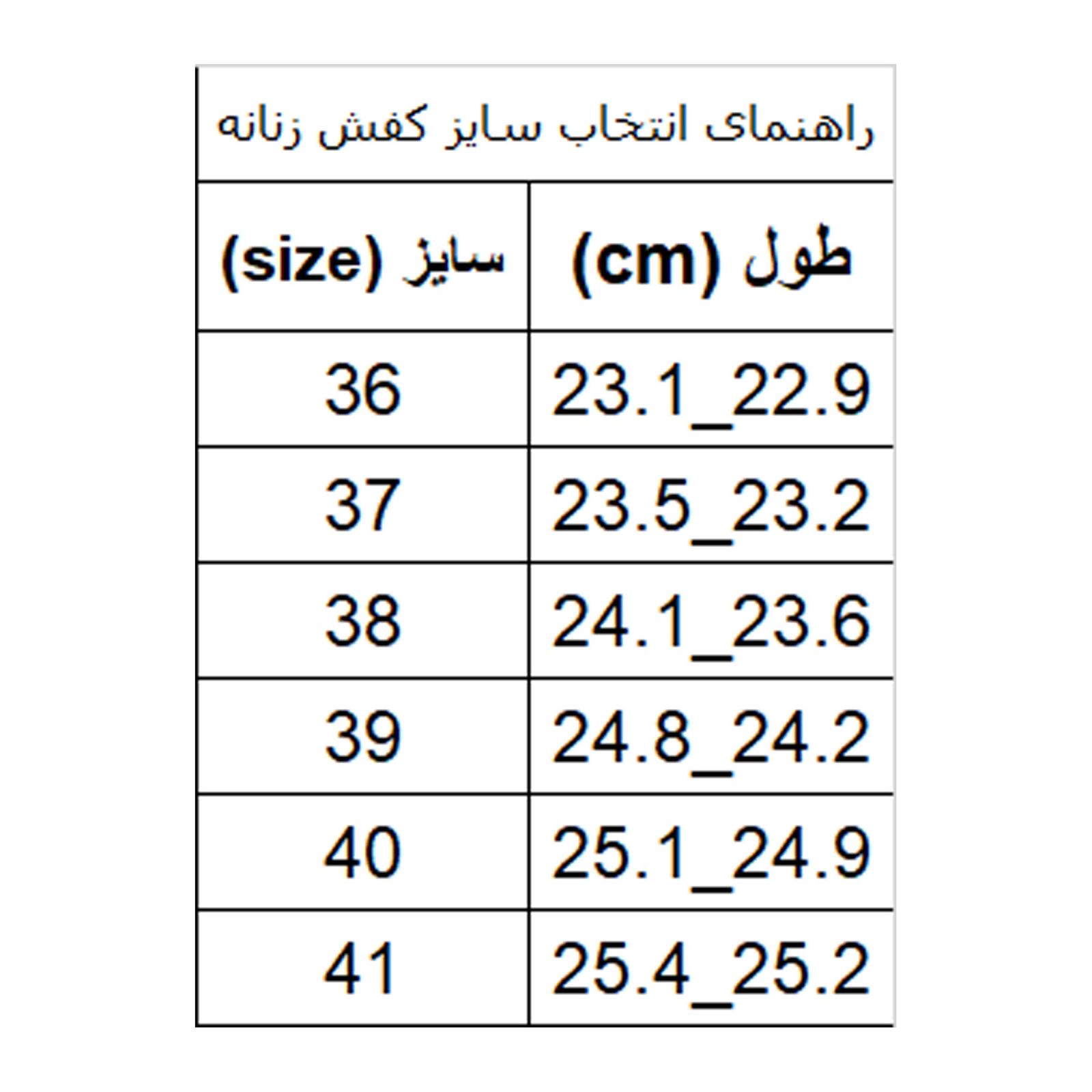 کفش راحتی زنانه کروماکی مدل km503z5 -  - 8