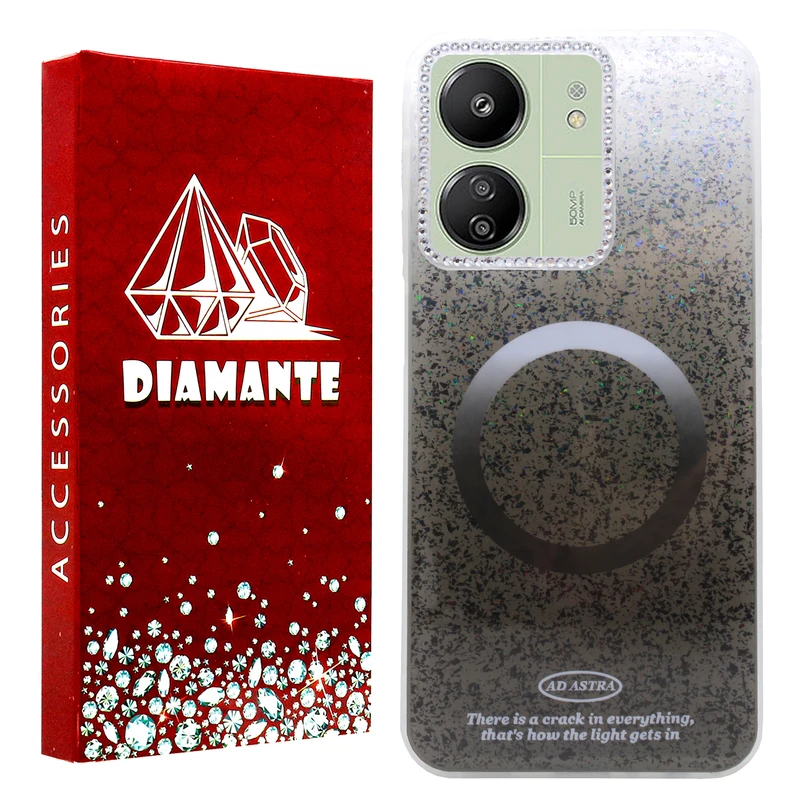 کاور دیامانته مدل Rainbow Rd مناسب برای گوشی موبایل شیائومی Poco C65