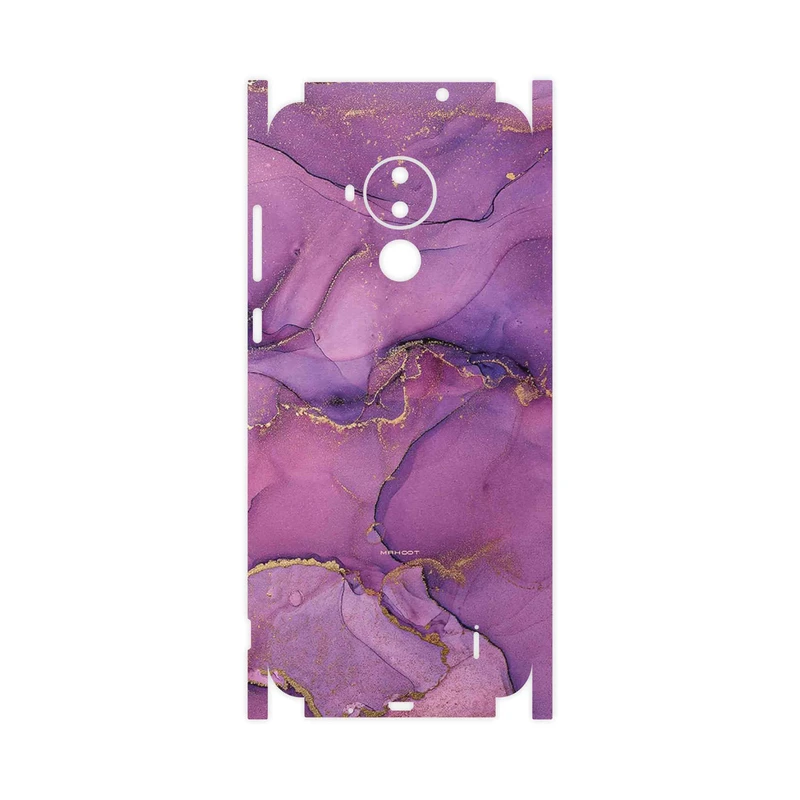 برچسب پوششی ماهوت مدل Purple Marble-FullSkin مناسب برای گوشی موبایل نوکیا C30