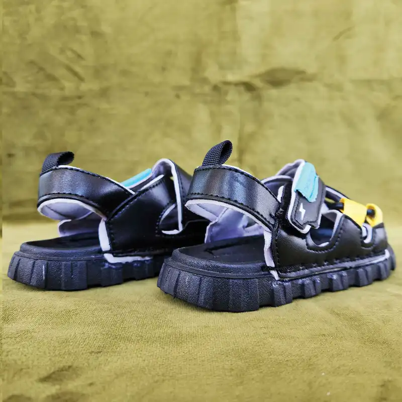 صندل پسرانه مدل SandaQ-congQ BlkQ-122007