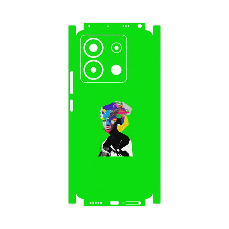 برچسب پوششی ماهوت مدل Collage of Women Portrait 3-FullSkin مناسب برای گوشی موبایل شیائومی Redmi Note 13 Pro 5G