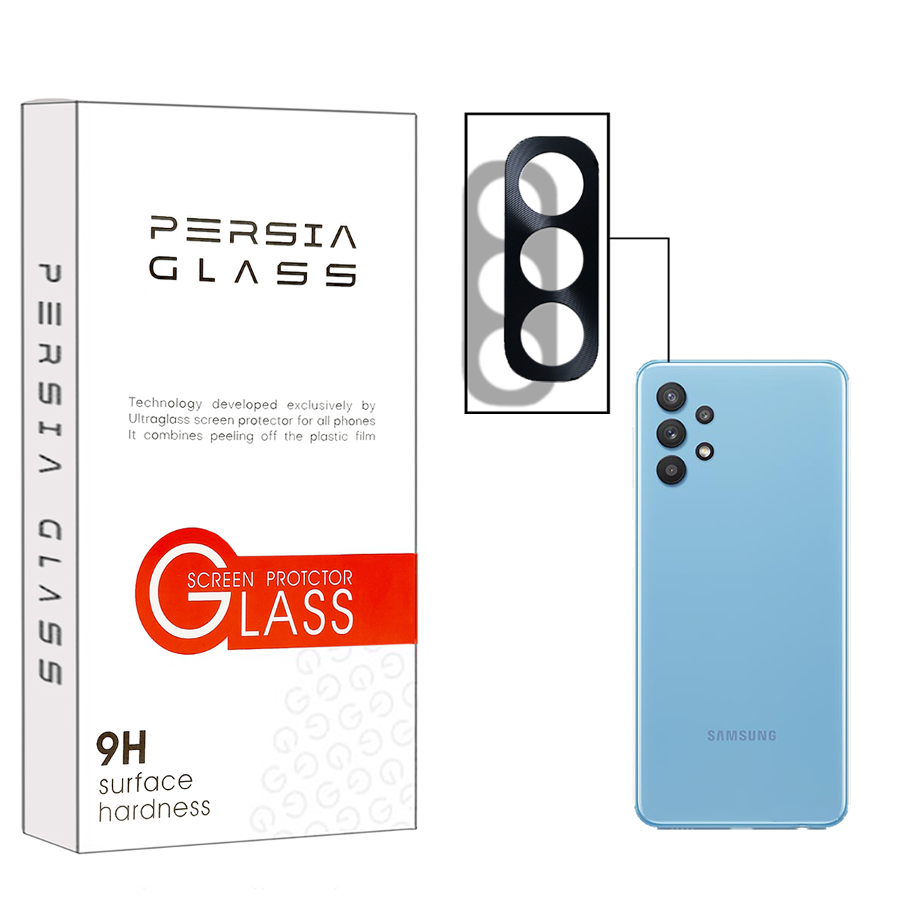 نقد و بررسی محافظ لنز دوربین پرشیا گلس مدل STP مناسب برای گوشی موبایل سامسونگ Galaxy M32 5G توسط خریداران