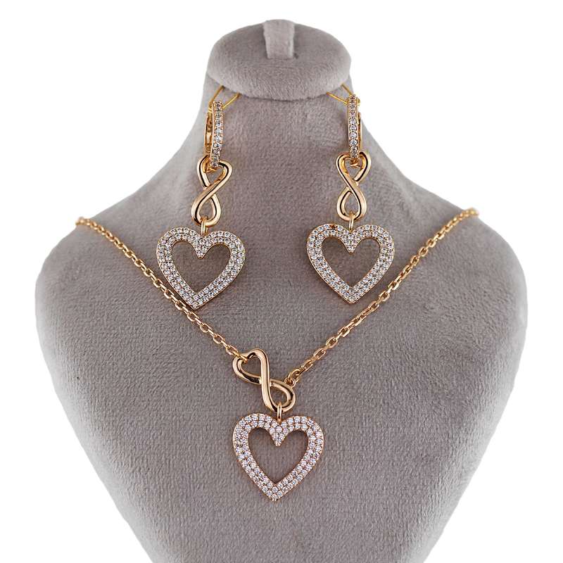 نیم ست زنانه ژوپینگ مدل قلب کد H169