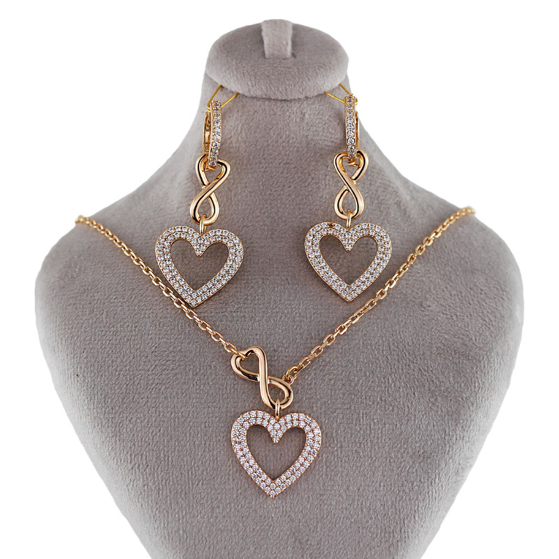 نیم ست زنانه ژوپینگ مدل قلب کد H169