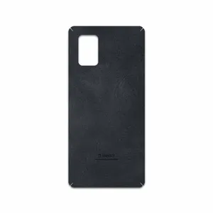 MAHOOT Graphite Buffalo Leather Cover Sticker for Samsung Galaxy A71 5G