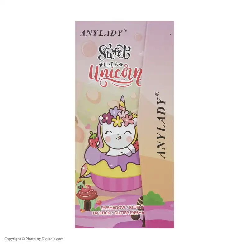 پالت آرایش صورت آنی لیدی مدل یونیکورن 001