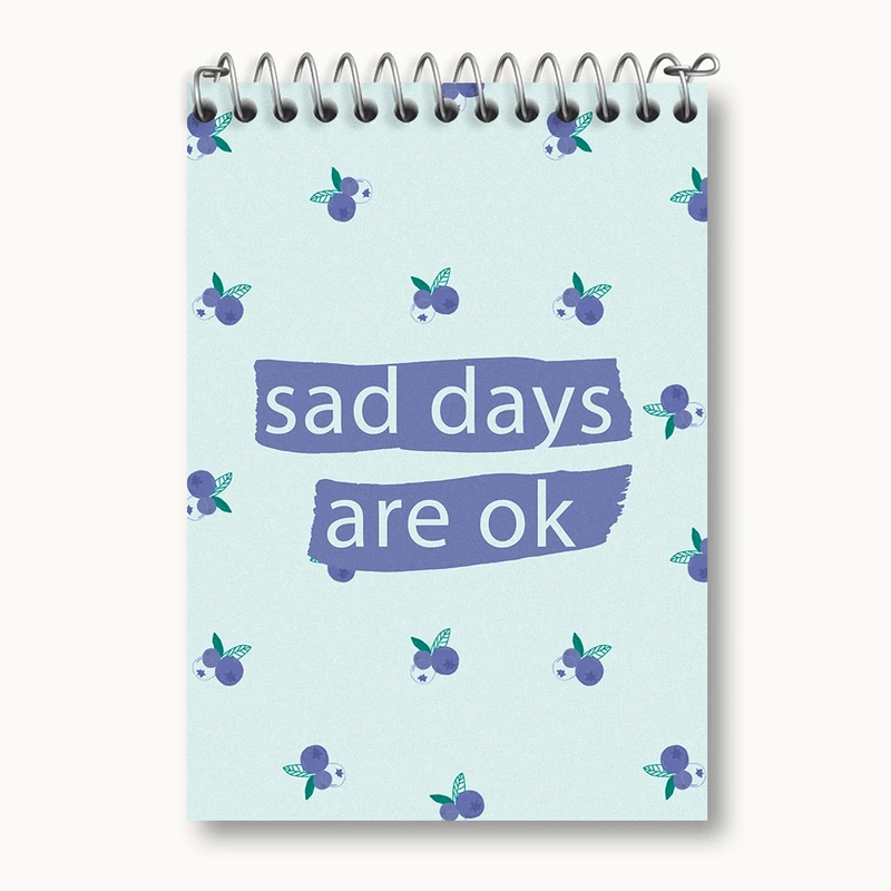 دفتر یادداشت 50 برگ خندالو مدل Sad Days Are Ok کد N169