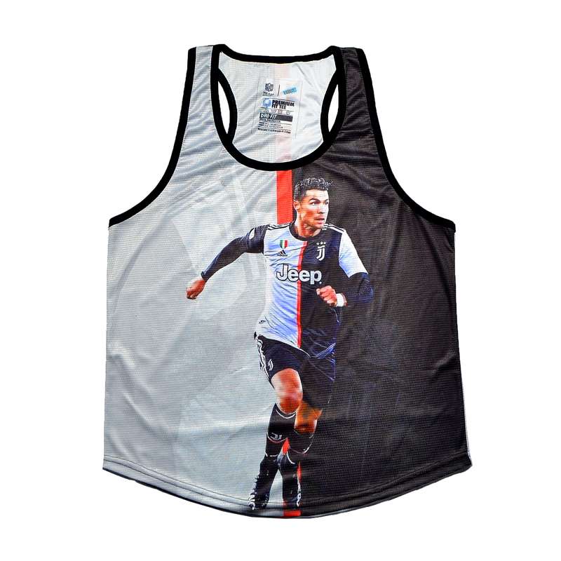 تاپ ورزشی مردانه طرح رونالدو