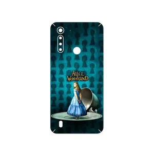 MAHOOT Alice in Wonderland Cover Sticker for Motorola Moto G8 Power Lite