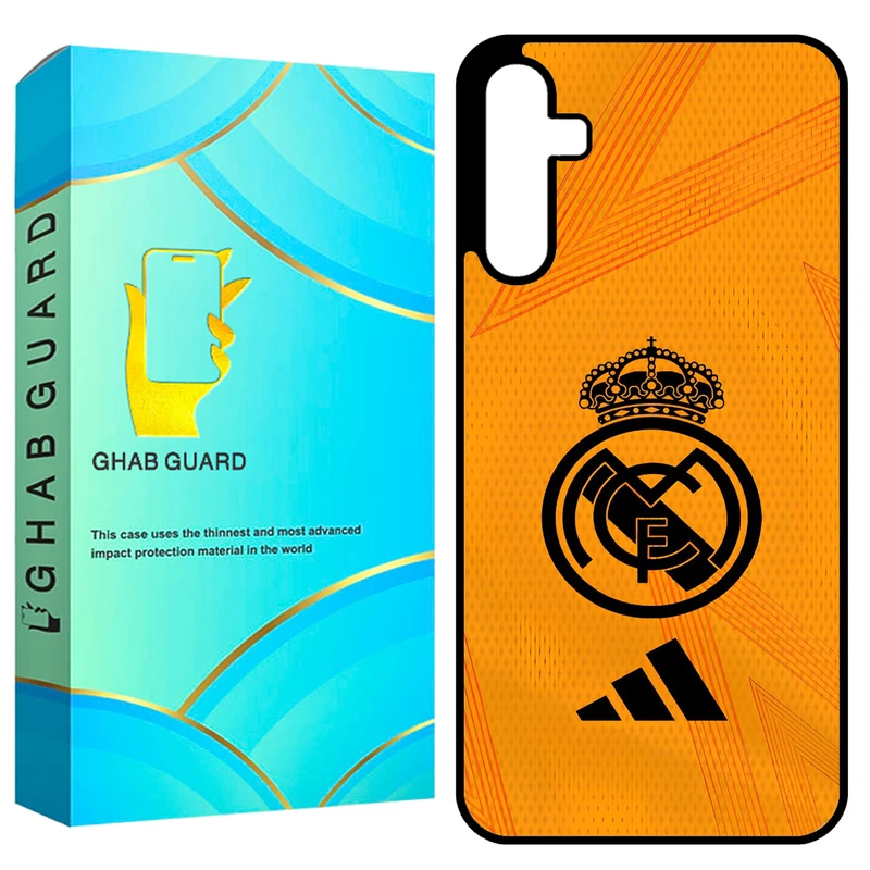 کاور قاب گارد طرح رئال مادرید مدل GCHPA35 مناسب برای گوشی سامسونگ Galaxy A35 5G
