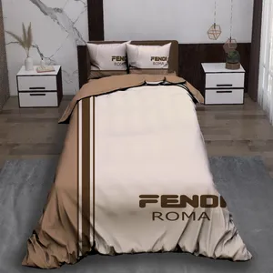 سرویس روتختی مدل فندی کد 0543 یک نفره 5 تکه