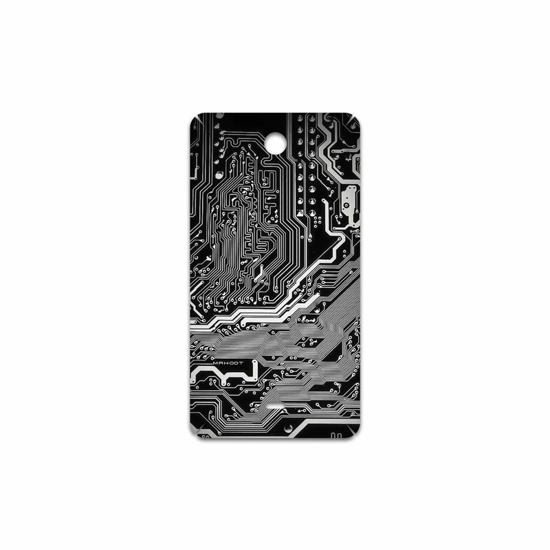 برچسب پوششی ماهوت مدل Black Printed Circuit Board مناسب برای گوشی موبایل مایکروسافت Lumia 430